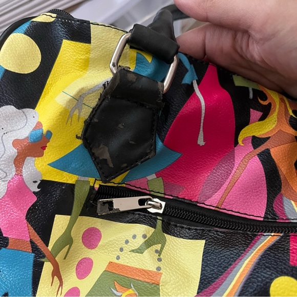 Custo Barcelona Inspired Y2K Design Crossbody Bag - Picture 6 of 7